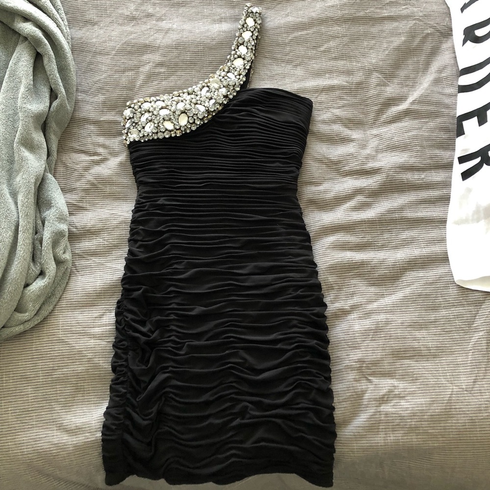 Black formal dress
